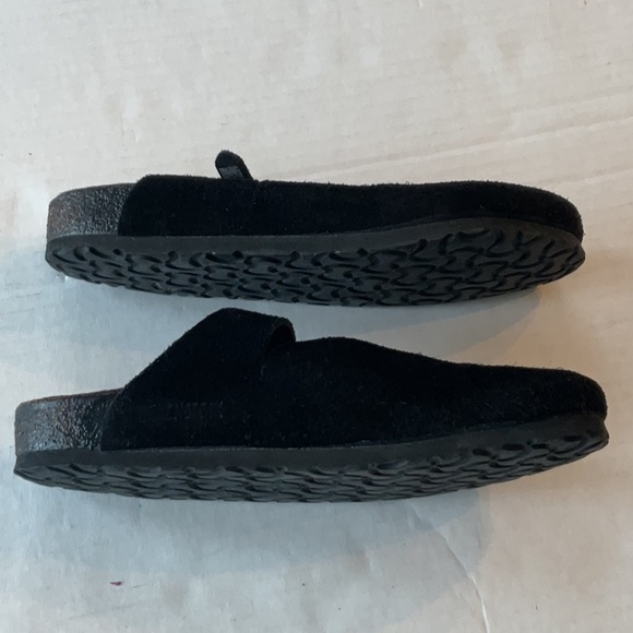 Birkenstock Black Suede Mules - Picture 6 of 9